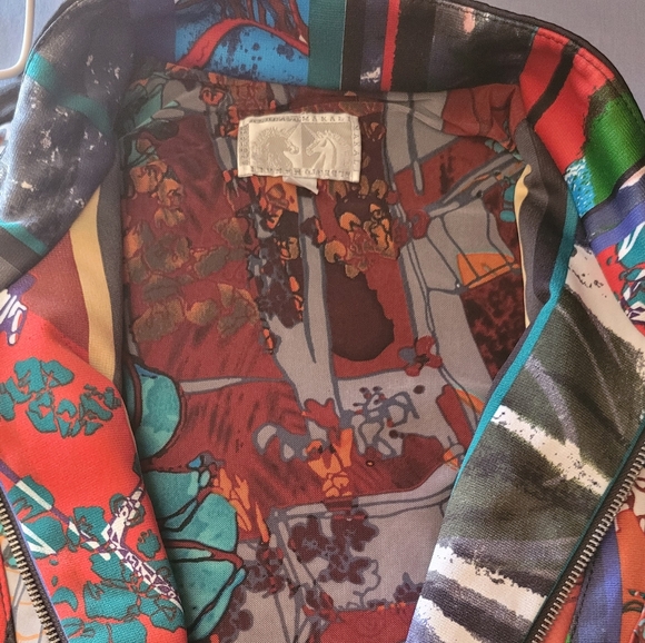 ALBERTO MAKALI...Multicolor Women's Bomber Jacket (17) - Picture 3 of 9